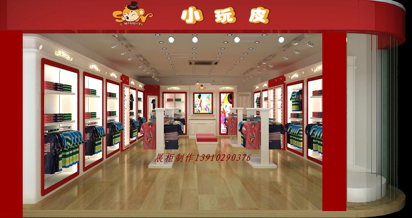 服装展柜001